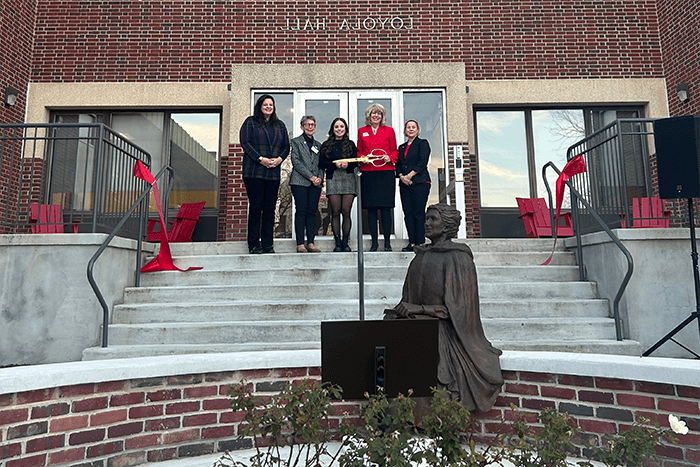 Gwynedd Mercy University Hosted a Ribbon Cutting Ceremony and Blessing for Loyola Hall